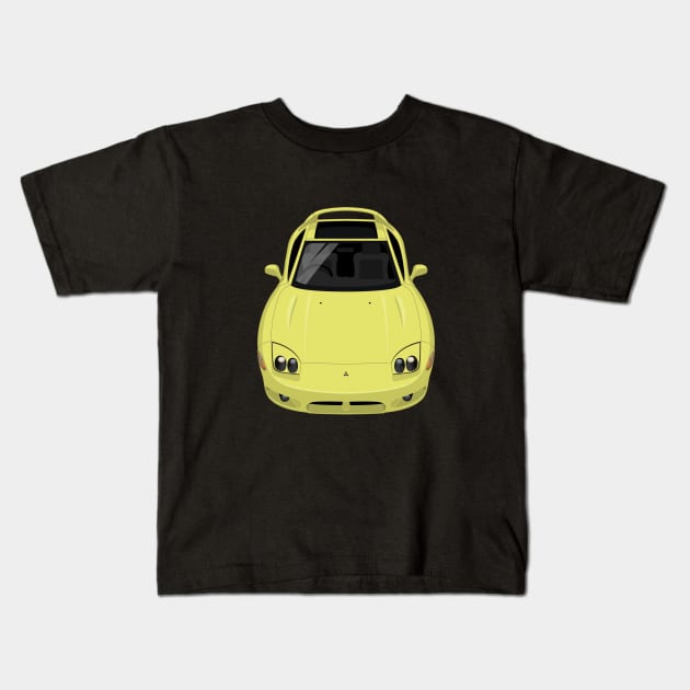 GTO 3000GT Z15AM 1997-2000 - Yellow Kids T-Shirt by jdmart
